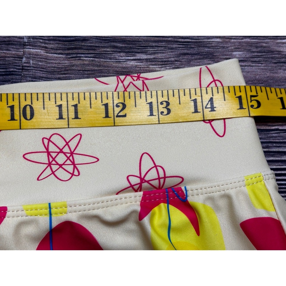 SkortObsession Womens Large Atomic Retro Print Athletic Skort Pockets Stretch - Picture 7 of 14